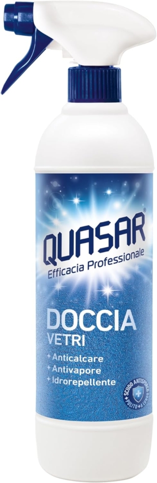 Quasar - Doccia Vetri - Anticalcare, Antivapore, Idrorepellente Quasar - Doccia Vetri - Anticalcare, Antivapore, Idrorepellente