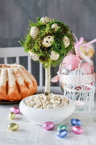 centrotavola di Pasqua bonsai centrotavola di Pasqua bonsai