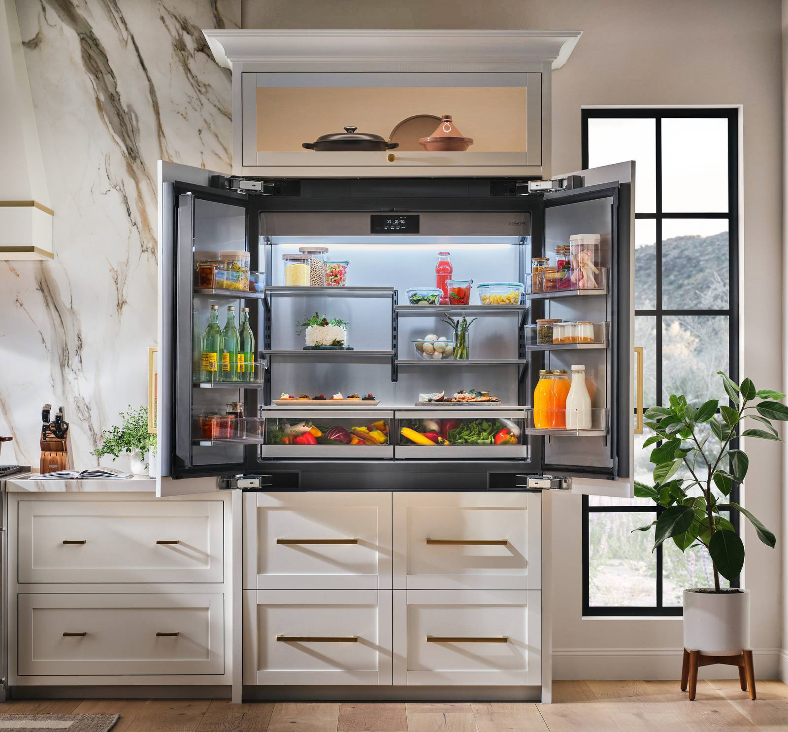 Frigorifero Signature Kitchen Suite_French Door 48 Salone del Mobile Eurocucina FTK Frigorifero Signature Kitchen Suite_French Door 48 Salone del Mobile Eurocucina FTK