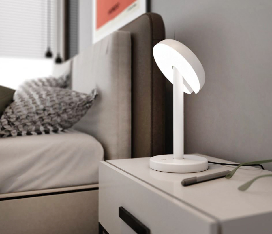 La lampada da tavolo Cabriolette di Martinelli Luci emette una luce diretta orientabile grazie al alla struttura in pressofusione di alluminio verniciato bianco e al diffusore in policarbonato bianco opal; è dotata si una sorgente a Led integrato ed è dimmerabile con pulsante sul cavo. Misura  Ø 15,5 x H 28 cm. Prezzo 427 euro. www.martinelliluce.it La lampada da tavolo Cabriolette di Martinelli Luci emette una luce diretta orientabile grazie al alla struttura in pressofusione di alluminio verniciato bianco e al diffusore in policarbonato bianco opal; è dotata si una sorgente a Led integrato ed è dimmerabile con pulsante sul cavo. Misura  Ø 15,5 x H 28 cm. Prezzo 427 euro. www.martinelliluce.it