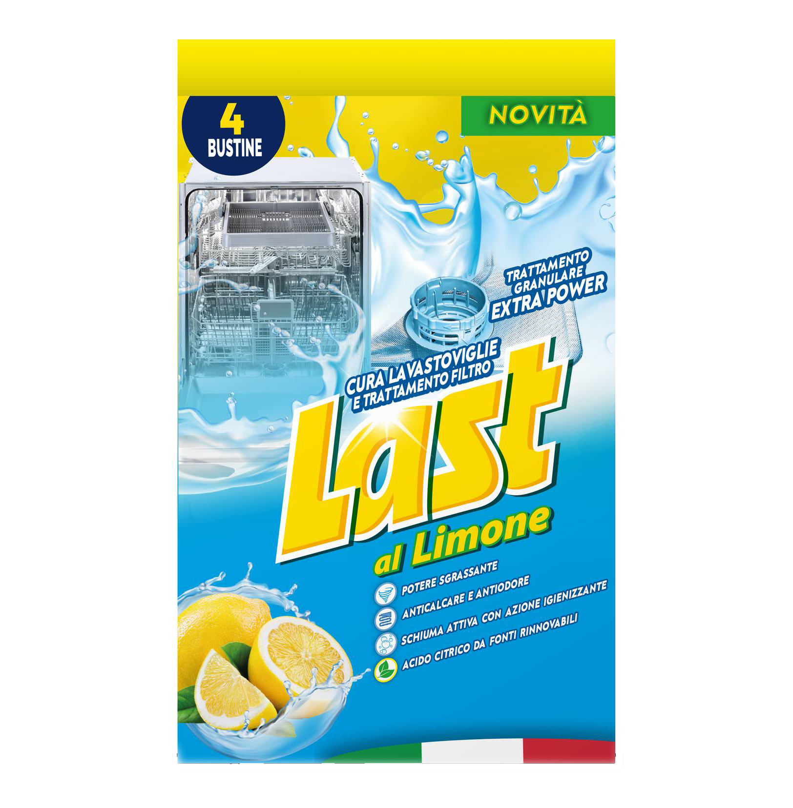 lavastoviglie e Trattamento Filtro Last al Limone
