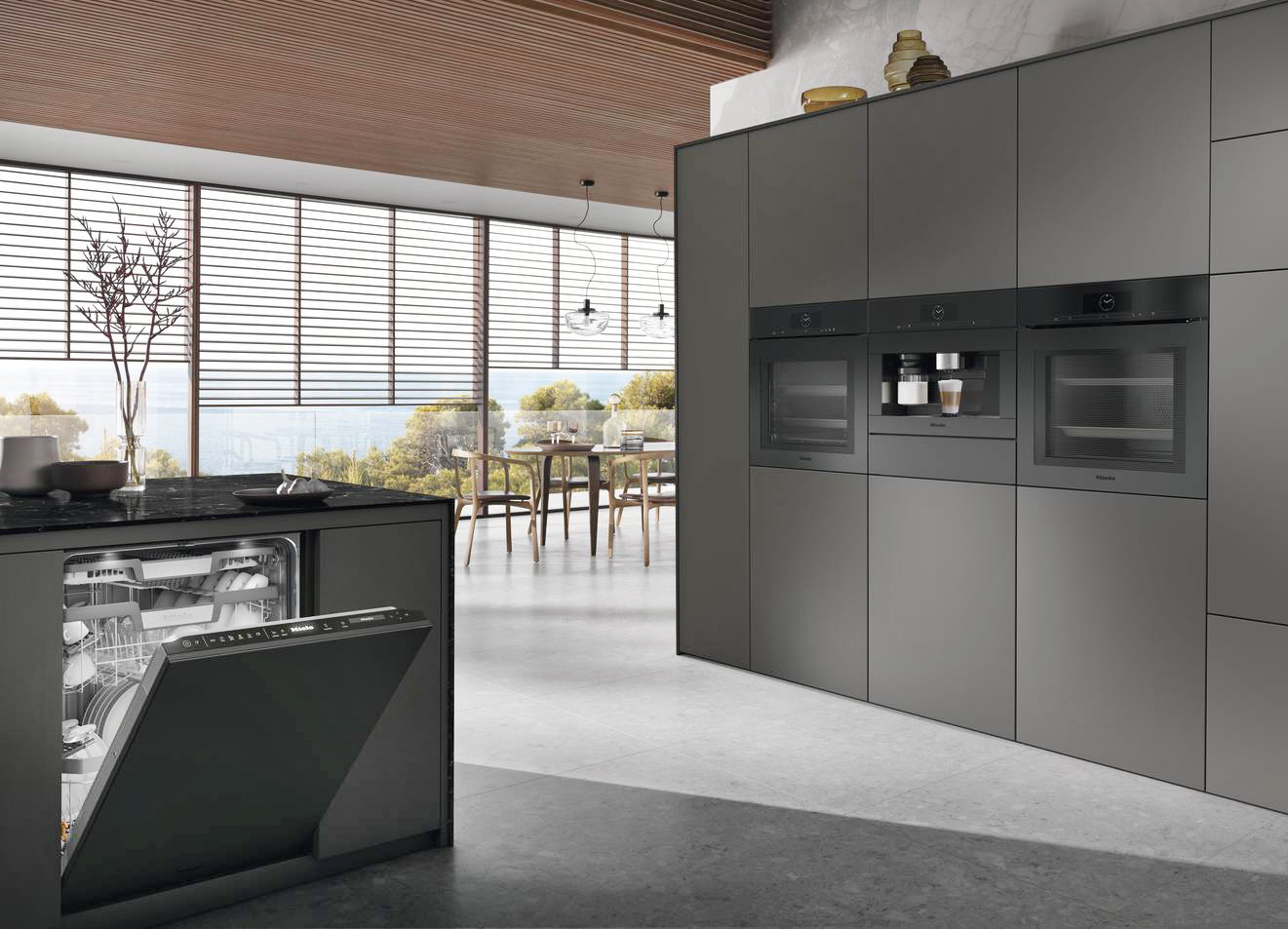 Miele - Art line Matt Black Salone del Mobile Eurocucina FTK Miele - Art line Matt Black Salone del Mobile Eurocucina FTK