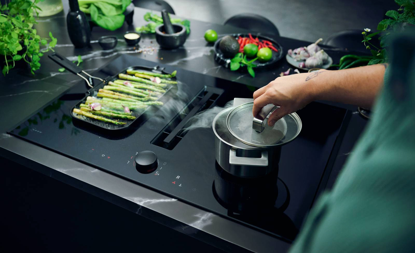 Piano cottura Neff Salone del Mobile Eurocucina FTK Piano cottura Neff Salone del Mobile Eurocucina FTK