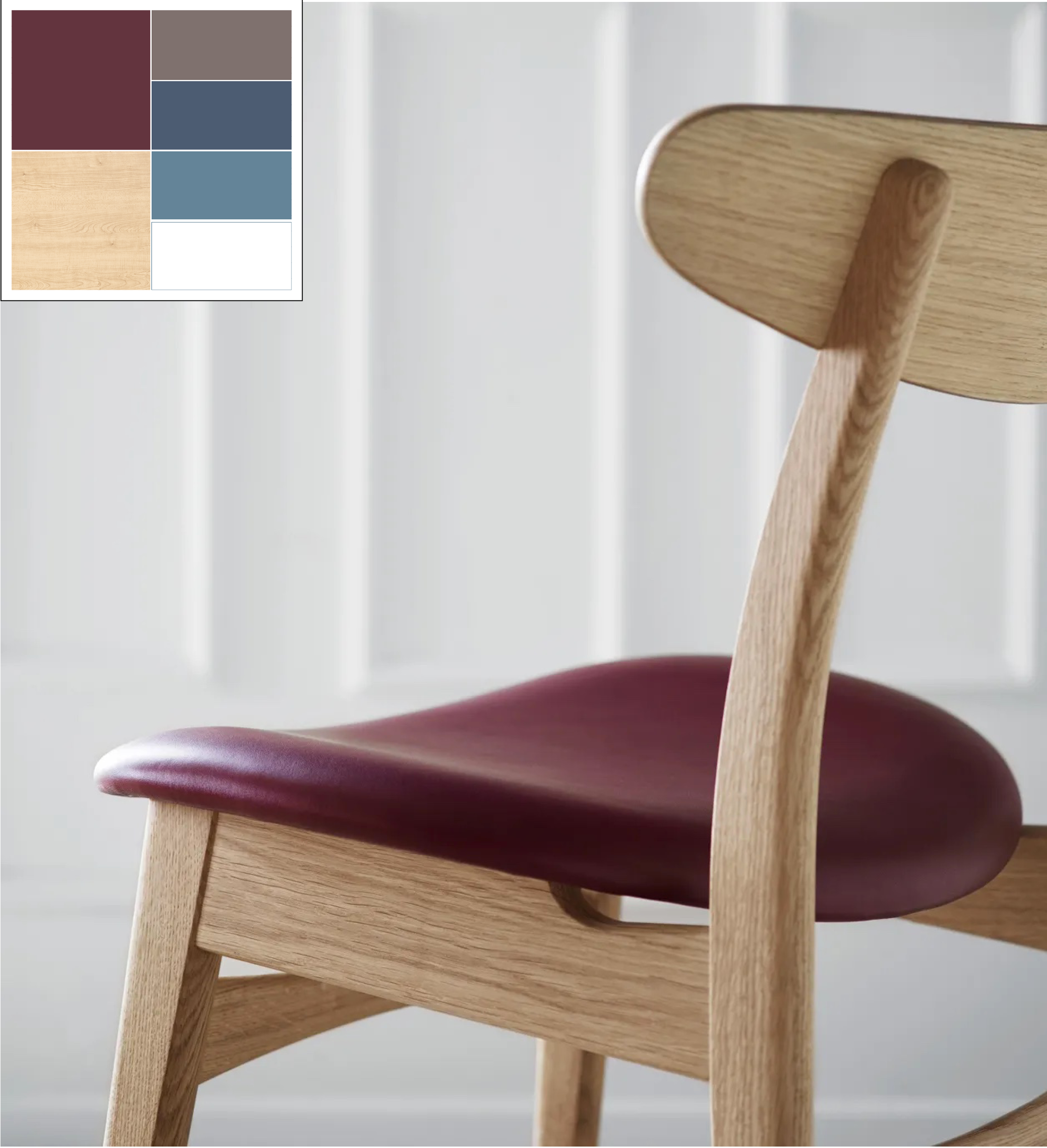 Sedia CH30 di Carl Hansen & Son (www.carlhansen.com) Sedia CH30 di Carl Hansen & Son (www.carlhansen.com)