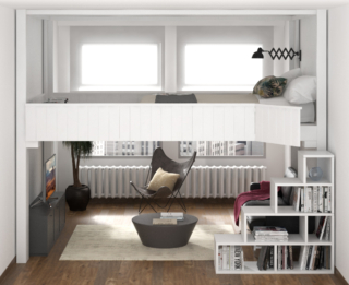 cinius letto a soppalco rising cinius letto a soppalco rising
