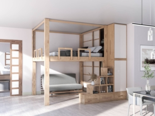 cinius letto a soppalco rising cinius letto a soppalco rising