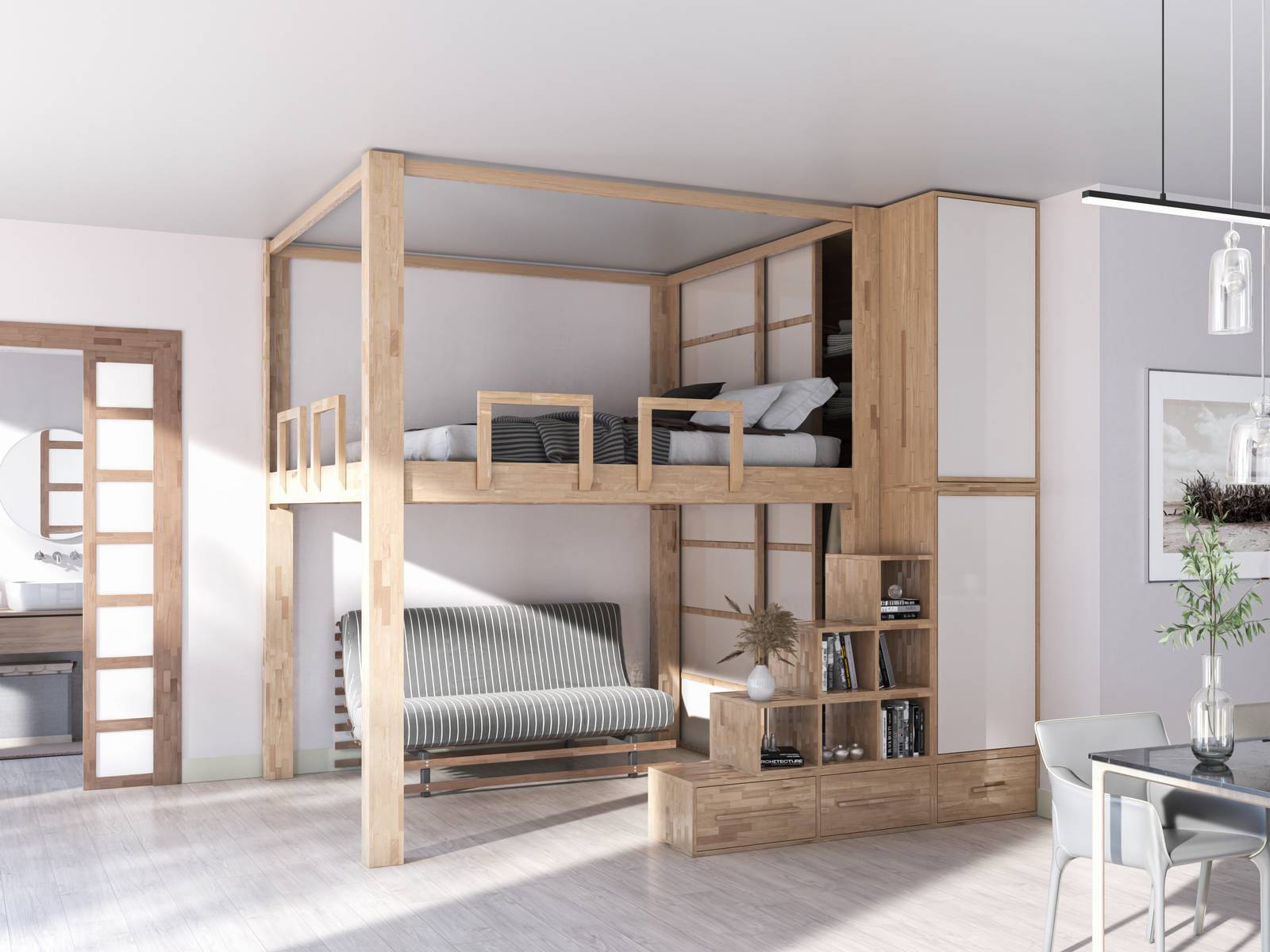 cinius letto a soppalco rising cinius letto a soppalco rising