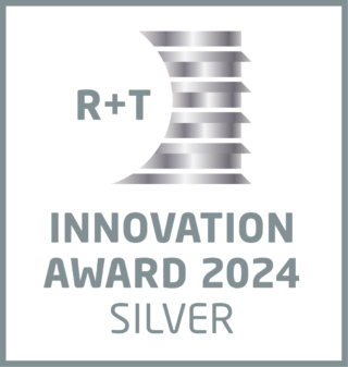 RZ R+T 2024 Innovationsaward Logo ENG Silver RZ R+T 2024 Innovationsaward Logo ENG Silver