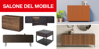 Nuovi mobili contenitore al Salone del Mobile 2024: madie, cassettoni e sistemi scultorei