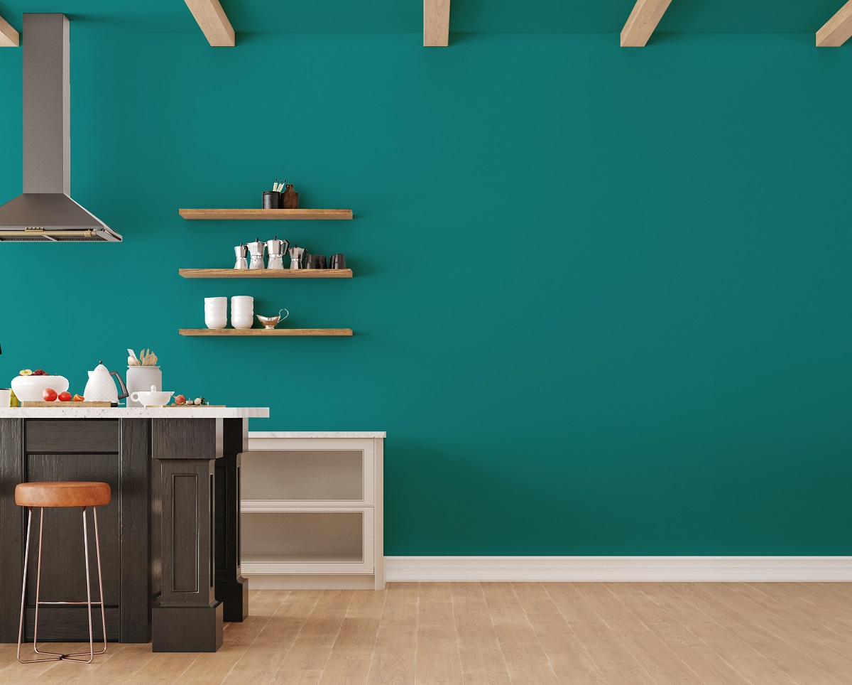 Cucina dipinta con la finitura decorativa Paeninsula di San Marco. La nuova palette Ligabue comprende tante sfumature espressive e luminose, in grado di creare contrasti e suggestioni, proprio come le opere del pittore naȉf Antonio Ligabue. Cucina dipinta con la finitura decorativa Paeninsula di San Marco. La nuova palette Ligabue comprende tante sfumature espressive e luminose, in grado di creare contrasti e suggestioni, proprio come le opere del pittore naȉf Antonio Ligabue.