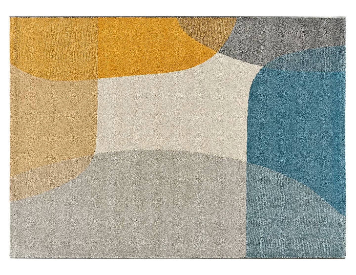 Si ispira alle forme organiche il tappeto Monic di Unitrama (113,95 euro) a pelo corto. Double-face, è in polipropilene heat-set frisé e juta sul retro. Prezzo per la misura 140 x 200 cm su www.maisonsdumonde.com.