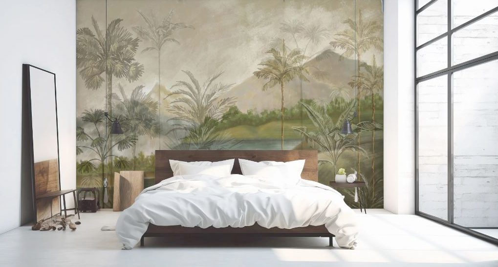 Atmosfere esotiche con la carta da parati Dreaming of Africa di Wallism completamente senza PVC e atossica; la superficie, nella finitura opaca non riflettente, è decorata da un paesaggio realizzato con una meticolosa attenzione ai dettagli. È disponibile anche nella variante autoadesiva. Prezzo 39 euro al mq. www.wallism.com Atmosfere esotiche con la carta da parati Dreaming of Africa di Wallism completamente senza PVC e atossica; la superficie, nella finitura opaca non riflettente, è decorata da un paesaggio realizzato con una meticolosa attenzione ai dettagli. È disponibile anche nella variante autoadesiva. Prezzo 39 euro al mq. www.wallism.com