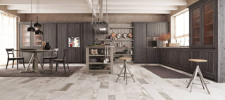 Fa parte della collezione Maestrale di Scandola Mobili la grande cucina angolare M02 che è composta da una sezione operativa separata dalla zona pranzo per mezzo della penisola attrezzata con i fuochi e sovrastata dalla cappa. Gli arredi sono realizzati in legno massello di abete nelle finiture Grafite e color Ardesia; il top è in vera pietra. Un modulo base da 60 cm con un'anta, prezzo 474 euro + Iva. www.scandolamobili.it Fa parte della collezione Maestrale di Scandola Mobili la grande cucina angolare M02 che è composta da una sezione operativa separata dalla zona pranzo per mezzo della penisola attrezzata con i fuochi e sovrastata dalla cappa. Gli arredi sono realizzati in legno massello di abete nelle finiture Grafite e color Ardesia; il top è in vera pietra. Un modulo base da 60 cm con un'anta, prezzo 474 euro + Iva. www.scandolamobili.it