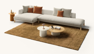 Il divano componibile Altana della collezione Venezia di Lago si ispira alle tipiche terrazze dei tetti di Venezia, dette appunto altane, e ha una forma leggera e lineare. È caratterizzato da cuscini morbidi rivestiti in tessuto chiaro e da gambe in legno chiaro che aggiungono un tocco materico. Misura L 425,5 x P 155,5 x H 72 cm. https://www.lago.it - Salone del Mobile, padiglione 24, stand E11-F06. Il divano componibile Altana della collezione Venezia di Lago si ispira alle tipiche terrazze dei tetti di Venezia, dette appunto altane, e ha una forma leggera e lineare. È caratterizzato da cuscini morbidi rivestiti in tessuto chiaro e da gambe in legno chiaro che aggiungono un tocco materico. Misura L 425,5 x P 155,5 x H 72 cm. https://www.lago.it - Salone del Mobile, padiglione 24, stand E11-F06.