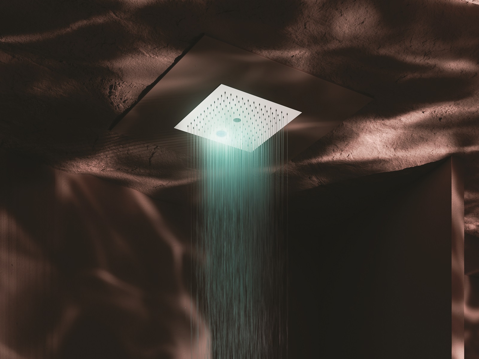 La nuova gamma di docce Kludi-Asana di Kludi assicura un grande benessere con effetto wow grazie agli effetti doccia Summer Rain o ai modelli a doppio getto Clean Jet (getto lineare) e Waterfall (getto a cascata). I modelli per installazione a filo soffitto, realizzati in acciaio inossidabile, sono disponibili in tre dimensioni. In forma quadrata con una lunghezza di 34 cm o 44 cm, mentre il soffione doccia rettangolare misura 60 cm x 30 cm. La variante per il montaggio a parete del soffione rotondo ed estremamente piatto ha un diametro di 32,5 cm. Le due versioni più grandi delle docce a soffitto sono disponibili anche con Atmolight, l'illuminazione LED integrata, utilizzabile per la cromoterapia. Getto e temperatura si possono controllare tramite uno dei controller digitali di Kludi. Il sistema intelligente Kludi-PushTronic, è l’ideale per la gestione di due vie (uscite acqua), mentre per la tre vie, la prima scelta è Kludi-TouchTronic. www.kludi.com/it/ – Fuorisalone, ELLE DECOR.it THEATRE, Via San Primo 4, cortile interno, Milano.