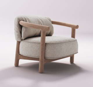 La poltrona Marlene di Marac è corredata di due braccioli in legno massello di frassino che avvolgono e accolgono, per un relax totale; l'inclinazione del telaio e la ricca imbottitura della seduta e dello schienale rivestiti in tessuto o in pelle. https://www.marac.it - Salone del Mobile, padiglione 18, stand B19-B21.