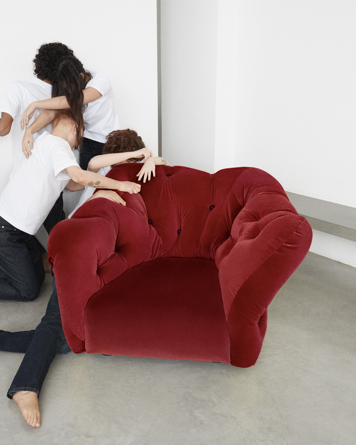 poltrona Nubola di MeritaliaGaetano Pesce