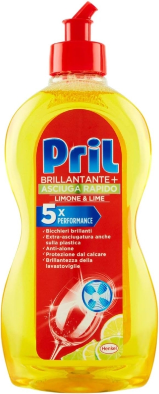 Pril Brillantante+ Brillante per Lavastoviglie Pril Brillantante+ Brillante per Lavastoviglie