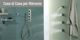 Come rendere unica la doccia? Con i soffioni Diametro35 Wellness e Diametro35 Wellness Impronte di Ritmonio