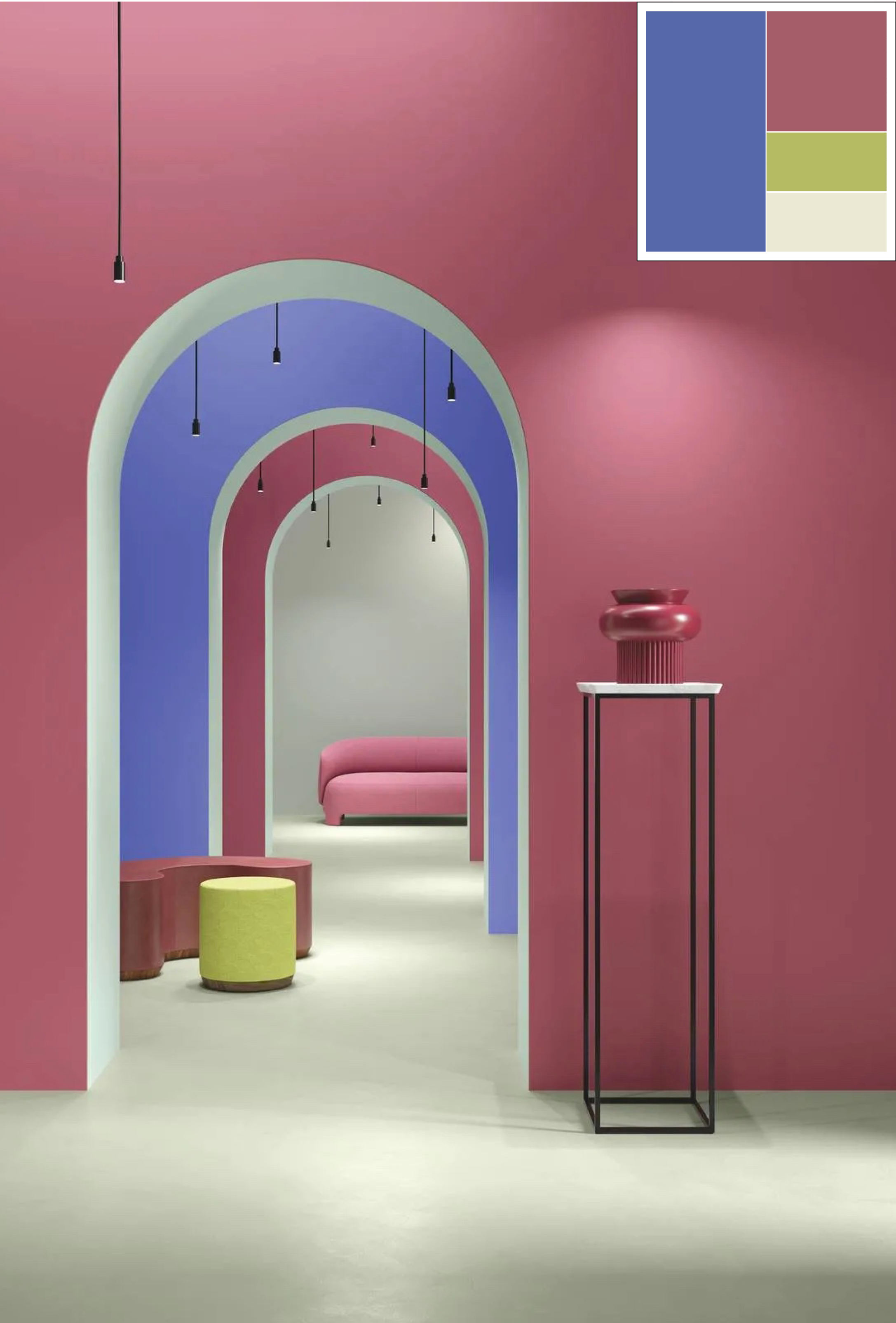 Nei San Marco Color Trends 2024, messi a punto da Baolab, è presente l'indaco nella palette Digital Sensorial. www.sanmarco.it Nei San Marco Color Trends 2024, messi a punto da Baolab, è presente l'indaco nella palette Digital Sensorial. www.sanmarco.it