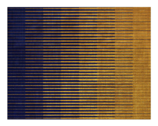 Il tappeto realizzato a mano in Nepal e Pakistan di Battilossi, disegnato da Storagemilano, si ispira alle opere dell'artista Sol LeWitt ed esplora il concetto di segno e linea. La superficie è decorata da strutture ripetute modularmente che creano movimento: i pattern grafici diventano il display visivo per mostrare la maestria tecnica dei tessitori. https://www.battilossi.com – Fuorisalone, Texture Library – Via dell'Orso 16, Milano.