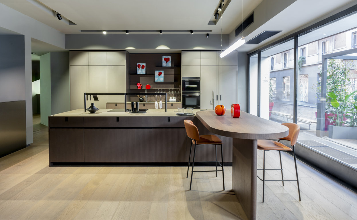 Cucina Arredo3 che unisce i modelli Asia e Time