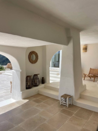 gli arredi in paglia