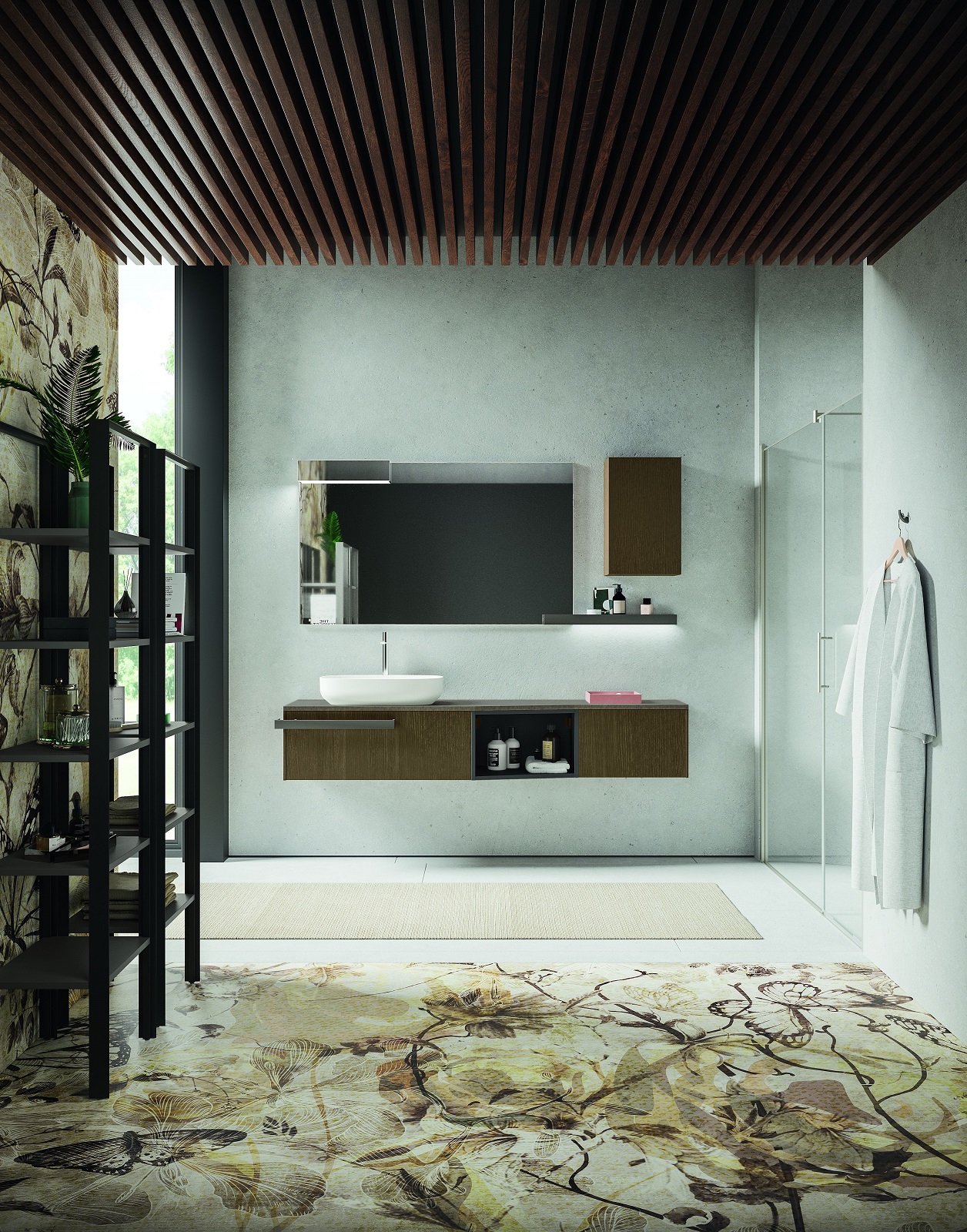 La composizione CartaBianca di Cerasa è realizzata in Rovere Termocotto impiallacciato. La base lavabo ha portasciugamani che funge anche da maniglia. Completano il mobile una base di raccordo laccata opaca Nichel e una base con cassetto, con apertura premi apri. La base lavabo misura L 85 x P 51 x H 32 cm. Prezzo della sola base lavabo, Iva esclusa, 589 euro. www.cerasa.it La composizione CartaBianca di Cerasa è realizzata in Rovere Termocotto impiallacciato. La base lavabo ha portasciugamani che funge anche da maniglia. Completano il mobile una base di raccordo laccata opaca Nichel e una base con cassetto, con apertura premi apri. La base lavabo misura L 85 x P 51 x H 32 cm. Prezzo della sola base lavabo, Iva esclusa, 589 euro. www.cerasa.it