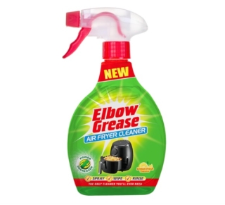 Elbow Grease Detergente per friggitrice ad aria elimina facilmente sporco, grasso e sporcizia da diverse superfici: si può usare anche per forno, griglia, piano cottura e piani di lavoro. Basta spruzzare, pulire con una spugna o un panno non abrasivo e risciacquare con acqua tiepida. Prezzo 8,51 euro. www.amazon.it
