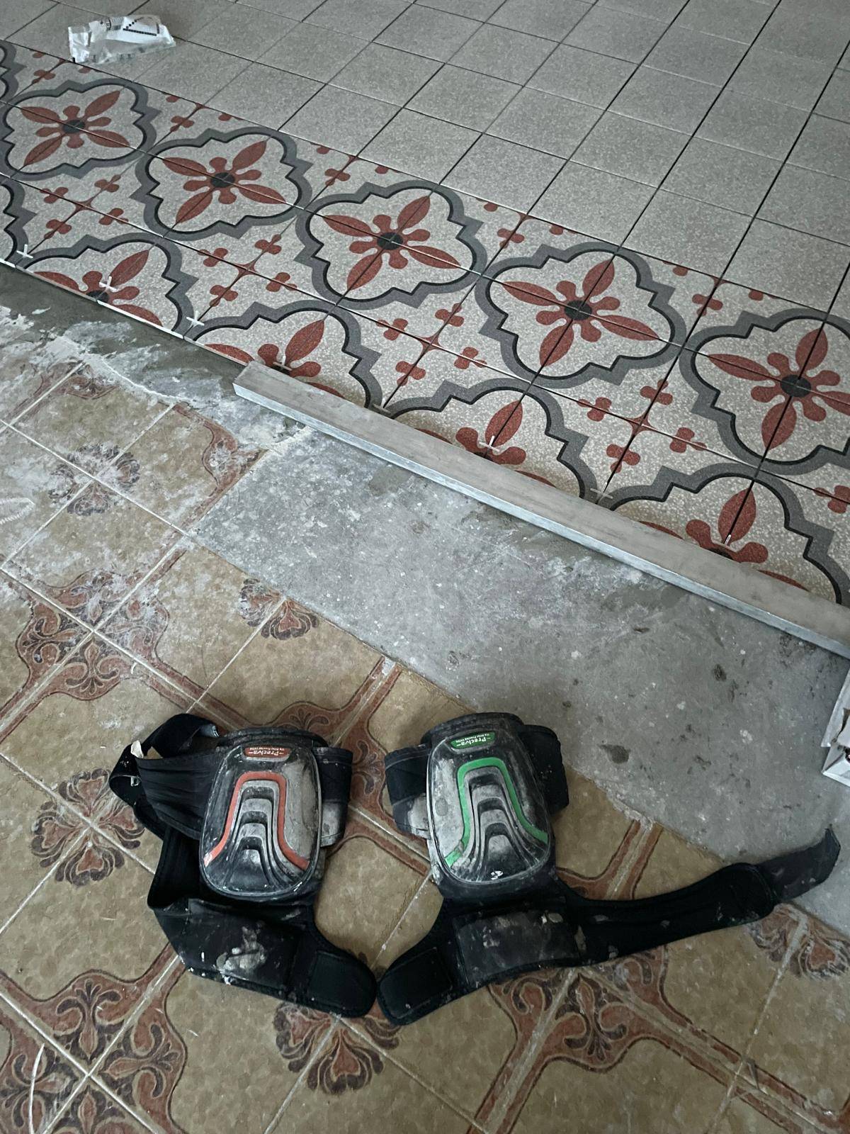 Inizio della posa Inizio della posa