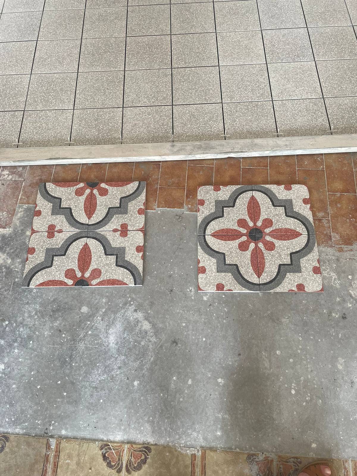 Le piastrelle scelte Le piastrelle scelte