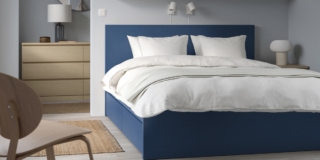 Letto matrimoniale Malm di Ikea_