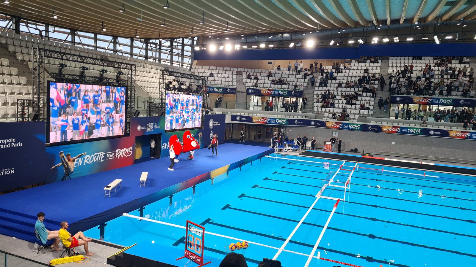 Piscine Cstiglione all'Olympic Aquatic Center di Parigi