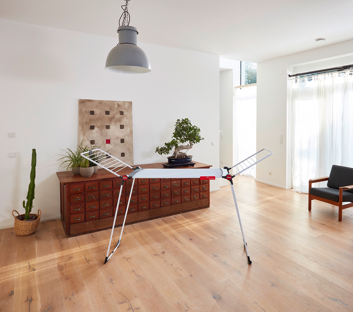 Stendibiancheria Vileda Infinity Flex aperto min estensione Stendibiancheria Vileda Infinity Flex aperto min estensione