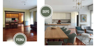 Rinnovare la casa senza ristrutturare: una strabiliante trasformazione di 3 ambienti con foto del “prima e dopo”