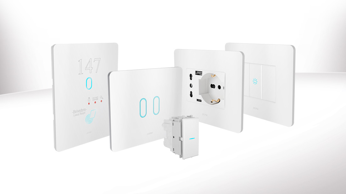 AVE Whitek 44 è perfetto per ogni genere di impianto elettrico.