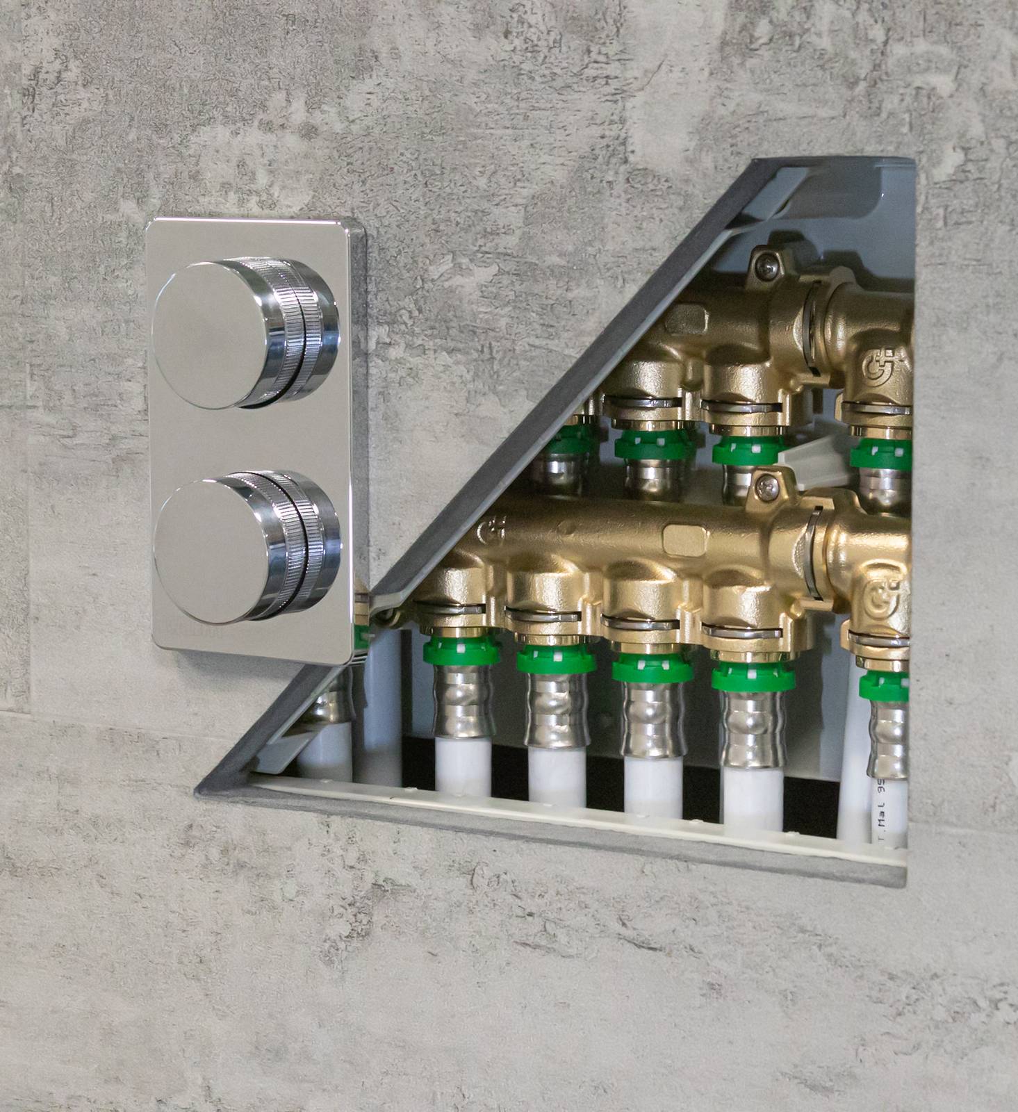 Versione con valvole di intercettazione generali con tecnologia push-to-open