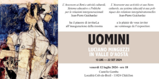 UOMINI. Luciano Minguzzi in Valle d’Aosta UOMINI. Luciano Minguzzi in Valle d’Aosta