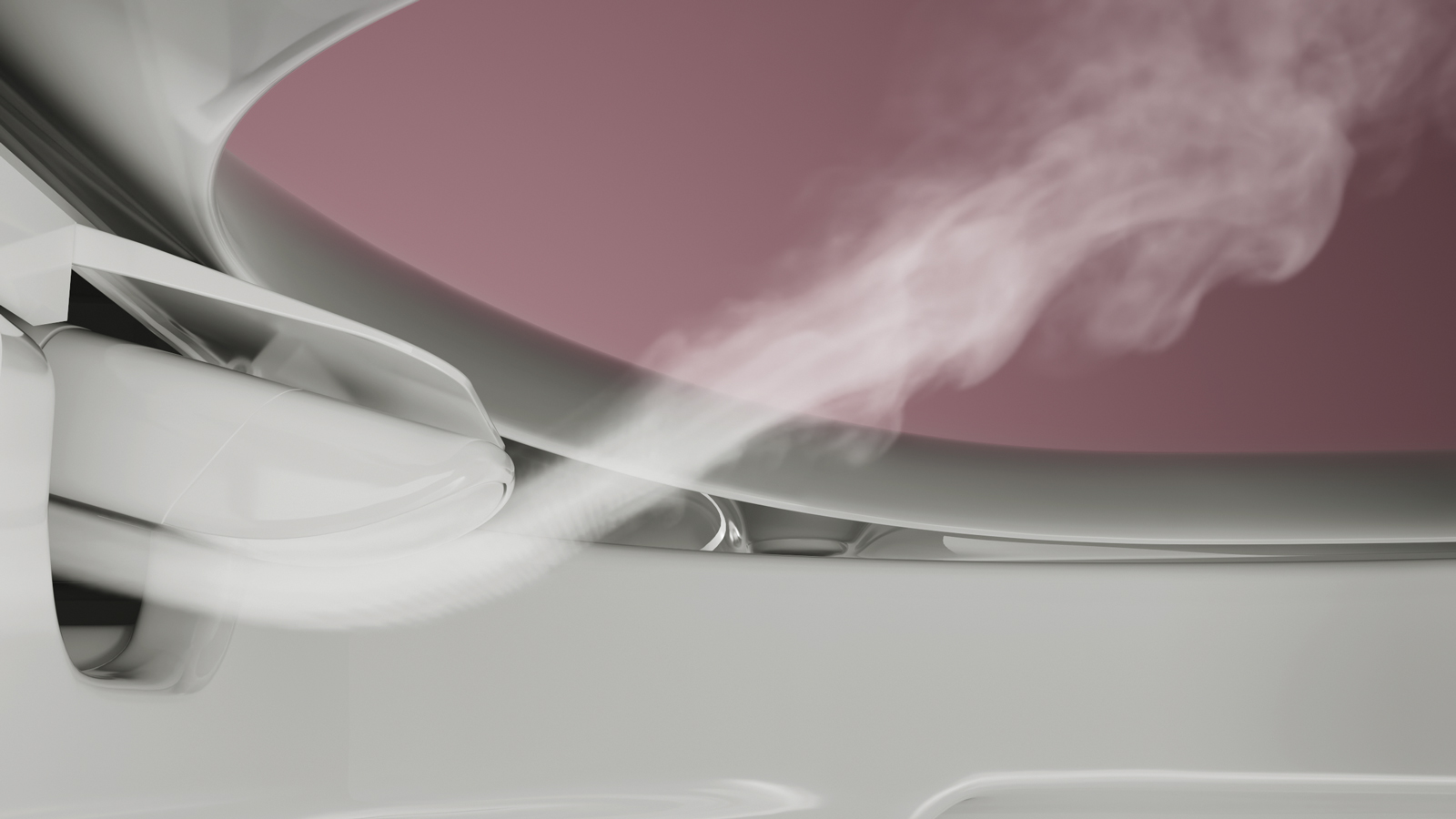 Le prestazioni vengono portate all'essiccazione sfruttando l'effetto Coanda, in cui i fluidi tendono a seguire le superfici