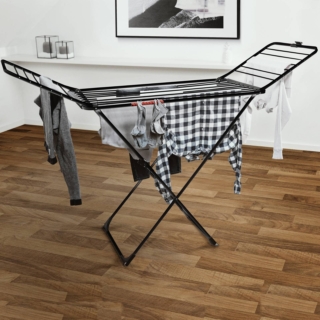 Stendibiancheria nero Vileda Extra Ultimate