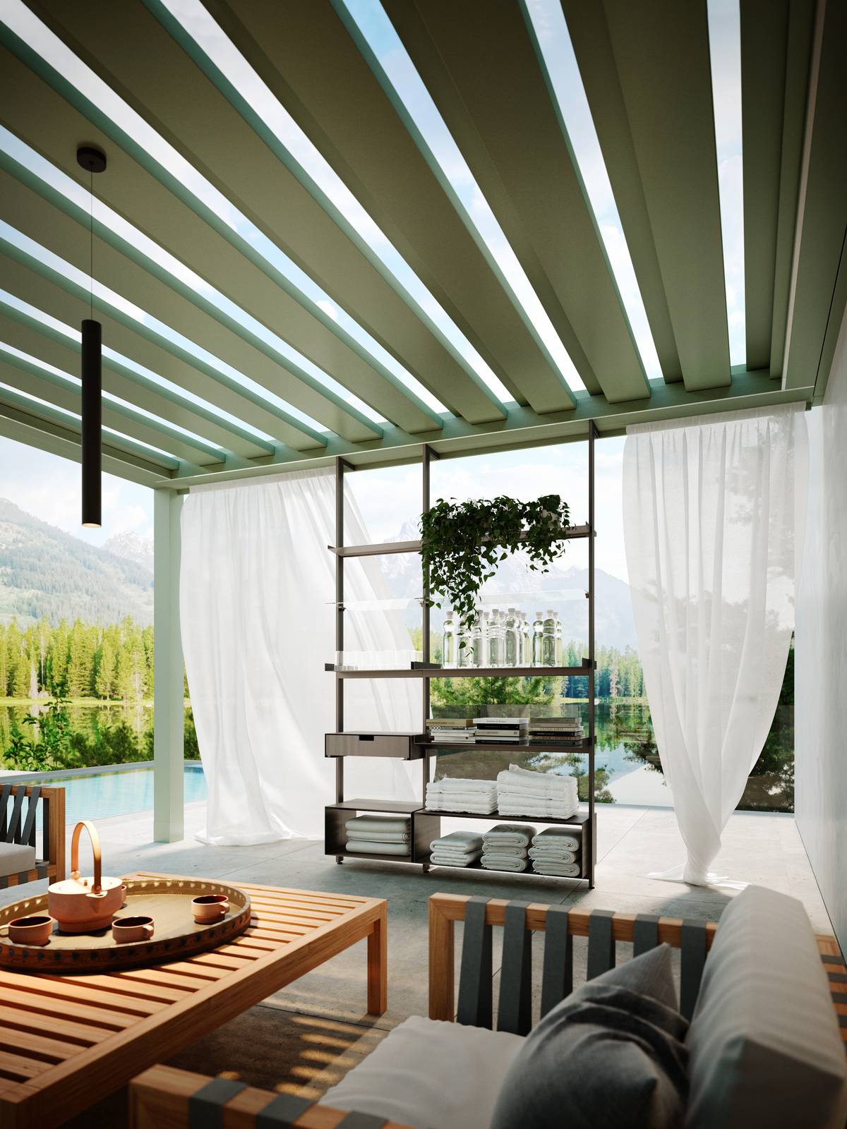 Carrera Series si caratterizza per la copertura con lame frangisole che si sovrappongono le une sulle altre creando un piacevole alternarsi di luci e ombre. Carrera P è compatibile con vetrate Glass Series e tende verticali Raso, Carrera S dai profili minimali consente l’integrazione delle vetrate. Per la prima volta, le lame fisse della copertura consentono l’installazione di elementi sospesi e del complemento d’arredo Mod-Lines. Ampia gamma di accessori per aumentarne funzionalità ed eleganza. Misure massime Carrera P L 500 x P 700 x H 300 cm. Prezzo su progetto. www.pratic.it Carrera Series si caratterizza per la copertura con lame frangisole che si sovrappongono le une sulle altre creando un piacevole alternarsi di luci e ombre. Carrera P è compatibile con vetrate Glass Series e tende verticali Raso, Carrera S dai profili minimali consente l’integrazione delle vetrate. Per la prima volta, le lame fisse della copertura consentono l’installazione di elementi sospesi e del complemento d’arredo Mod-Lines. Ampia gamma di accessori per aumentarne funzionalità ed eleganza. Misure massime Carrera P L 500 x P 700 x H 300 cm. Prezzo su progetto. www.pratic.it