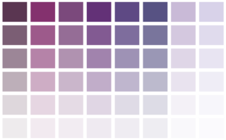 Sfumature del viola Sfumature del viola