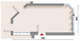stato di fatto pianta irregolare stato di fatto pianta irregolare