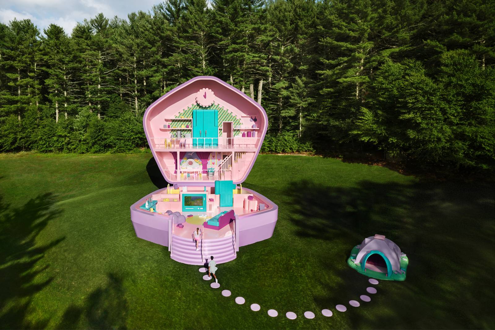 Airbnb Polly Pocket Icons, foto Kelsey McClellan Airbnb Polly Pocket Icons, foto Kelsey McClellan