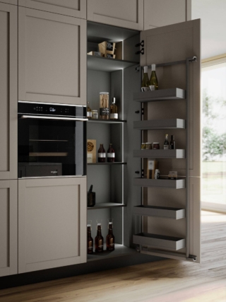 Meccanismo Tandem Side della cucina Alma Meccanismo Tandem Side della cucina Alma