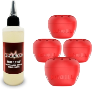 Novokill trappola per mosche della frutta. Prezzo 27,99 euro Novokill trappola per mosche della frutta. Prezzo 27,99 euro