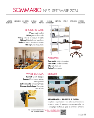 Sommario cose di casa settembre 2024 Sommario cose di casa settembre 2024