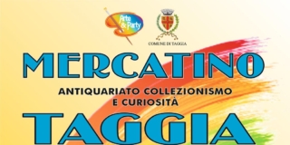 Taggia, Mercatino, locandina date 2026 Taggia, Mercatino, locandina date 2026