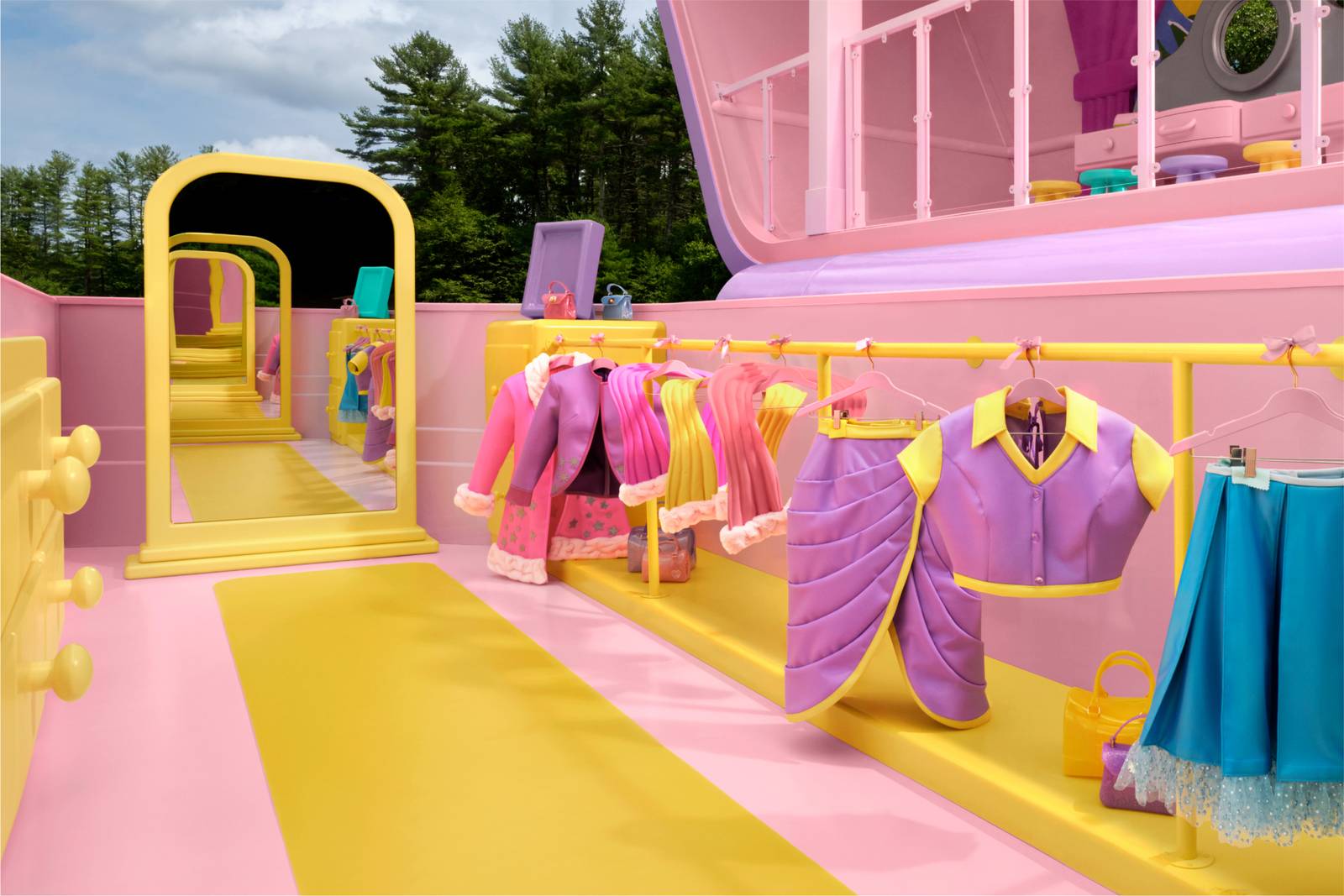 Airbnb Polly Pocket Icons, foto Kelsey McClellan Airbnb Polly Pocket Icons, foto Kelsey McClellan