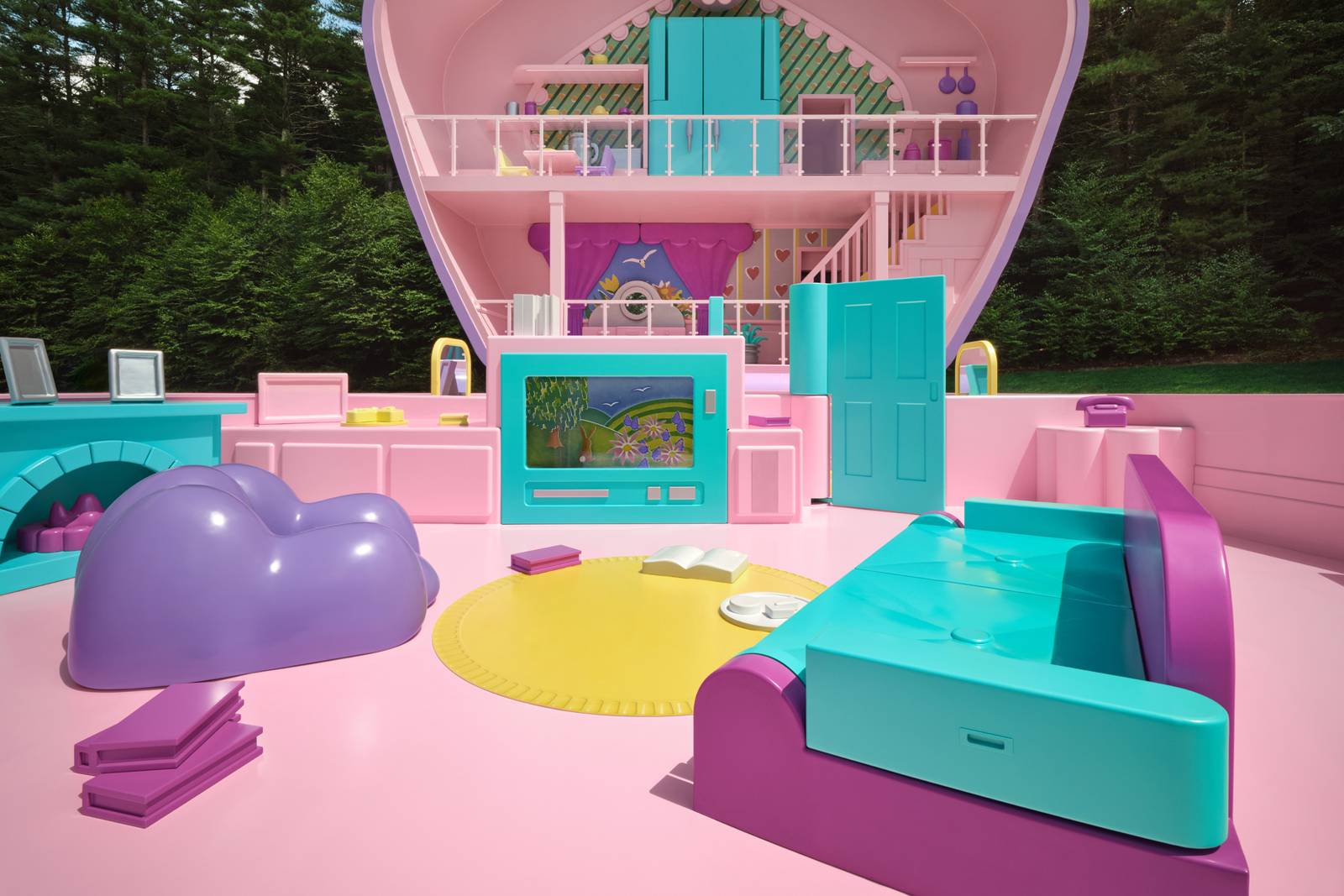 Airbnb Polly Pocket Icons, foto Kelsey McClellan Airbnb Polly Pocket Icons, foto Kelsey McClellan